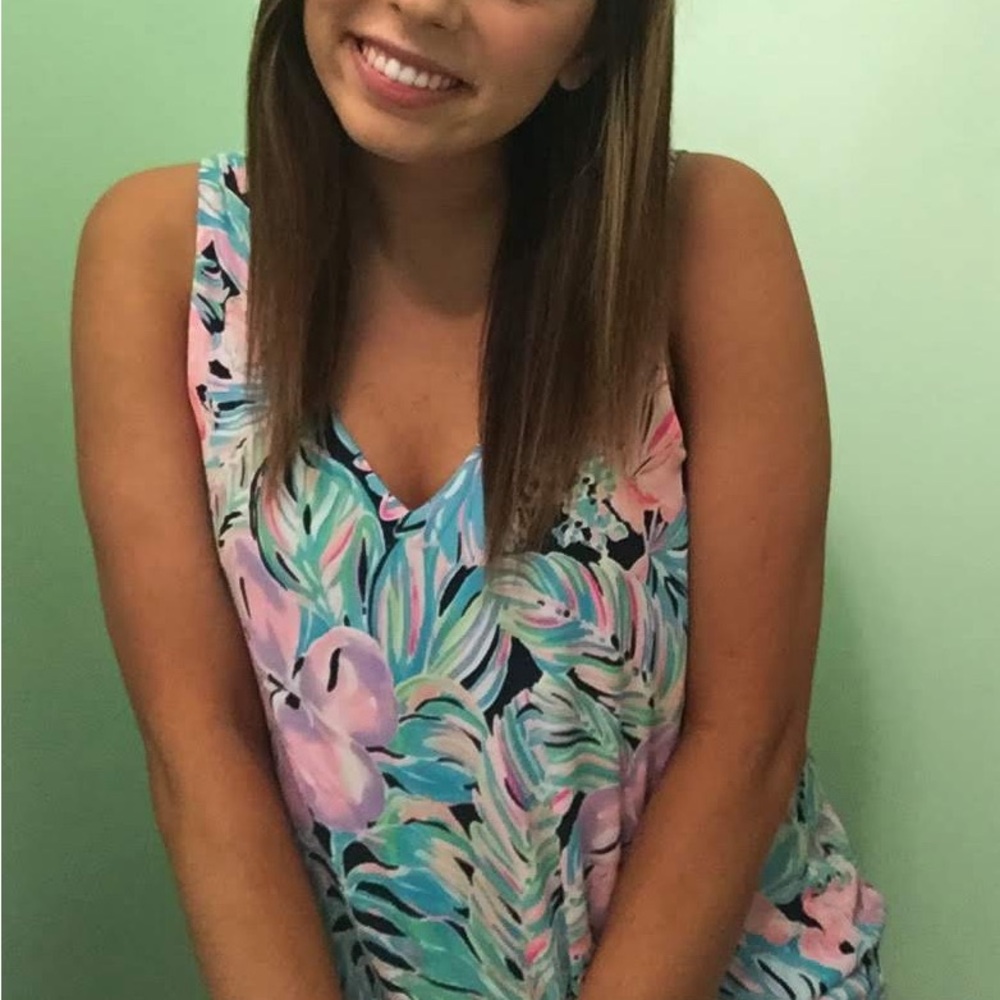 Lilly Pulitzer Reversible Top 💜